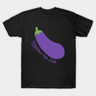 Eggplant Fan Club T-Shirt